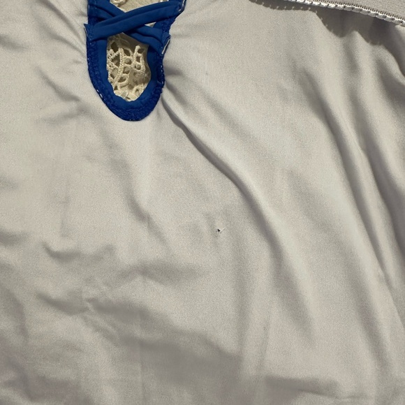 CUPSHE Swimsuit One Piece Boho Plunge-Neck Lace - Picture 10 of 16